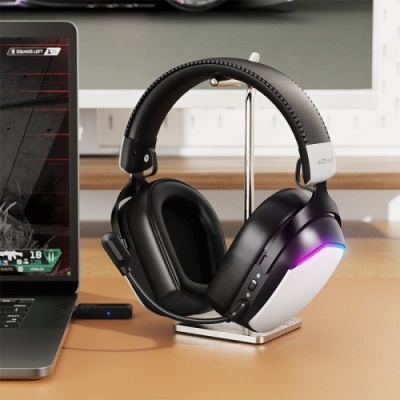 бездротові навушники ігрові acefast h11 (bluetooth/2.4g) (білий) 
