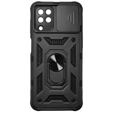 Купить чохол-накладка armor magnet camshield для samsung a225 galaxy a22 4g/m325 galaxy m32 4g - black онлайн