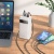додаткова батарея power bank hoco j86b electric 22.5w fully compatible pd20w/qc/lcd/lamp 60000mah (білий) 