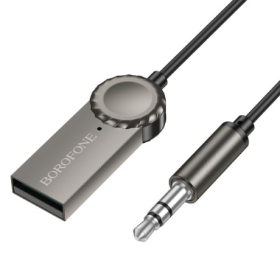 Bluetooth аудіо ресівер Borofone BC56 (Сірий)