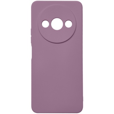 Купить силіконовий чохол soft silicone case для xiaomi redmi a3/poco c61 (лаванда) онлайн