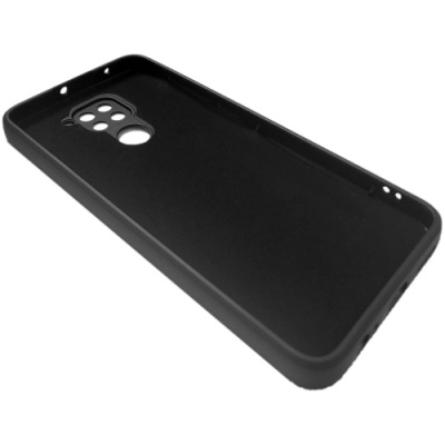 Купить чохол original soft full case hq with frame для xiaomi redmi note 9 - black онлайн