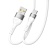 кабель ridea rc-xs51 x-silicone usb - type-c 3a 1.2m (бiлий) 