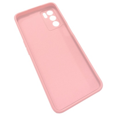 Купить силіконовий чохол soft tpu armor для oppo a16/ oppo a16s - pink sand онлайн