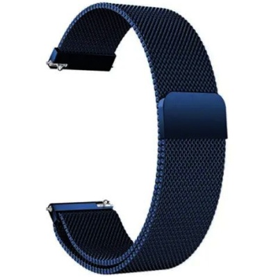 ремінець для xiaomi amazfit milanese loop 20mm (темно-синій) 