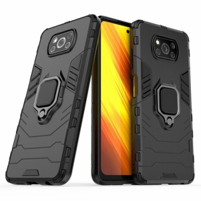 Купить чохол-накладка armor magnet для xiaomi poco x3/x3 pro - black онлайн