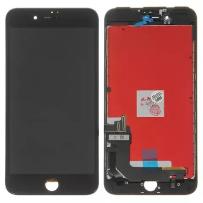 дисплей для apple iphone 7 plus, чорний, із сенсорним екраном, з рамкою, aaa, tianma
