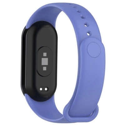 ремінець для xiaomi mi band 8/9/10 (блакитний) 