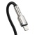 кабель baseus cafule metal (pd) type-c - lightning pd20w/2m (catljk-b01) (black) 