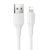 кабель hoco x120 usb - lightning 2.4a/1m (білий) 