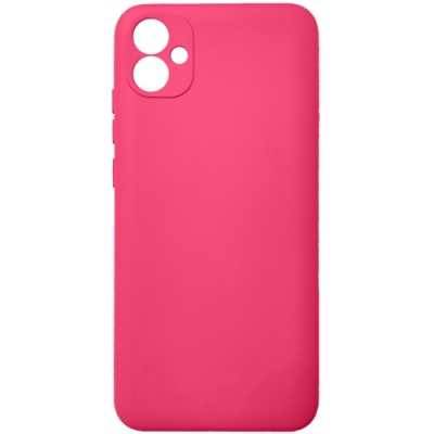 Купить силіконовий чохол soft silicone case для samsung a042 galaxy a04e (малиновий) онлайн