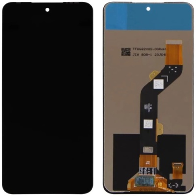 дисплей для infinix hot 12 play nfc, чорний, без рамки, original china