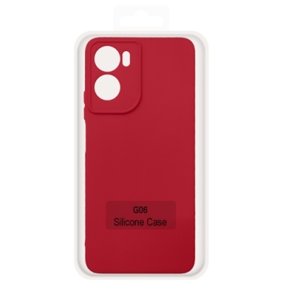 Купить чохол soft silicone case full для motorola g06 (red) онлайн