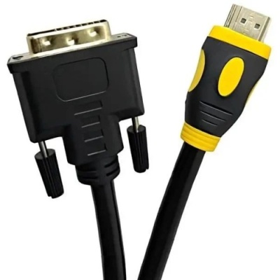 мультимедійний кабель hdmi to dvi/ dvi to hdmi 2.0v od8.0 4k 3840p 1.5m black 