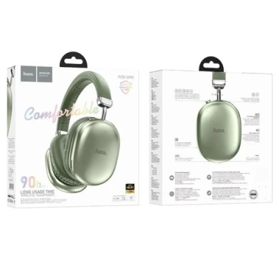 бездротові навушники накладні hoco w35 max joy (зелений) 