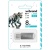 usb флеш-накопичувач wibrand 8gb cougar (срібло) 