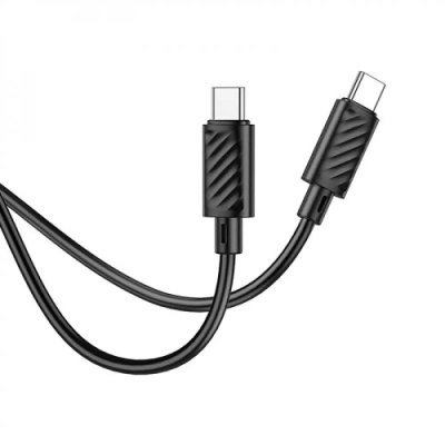 кабель hoco x88 gratifield (pd) type-c - type-c 60w 3a/1m (чорний) 