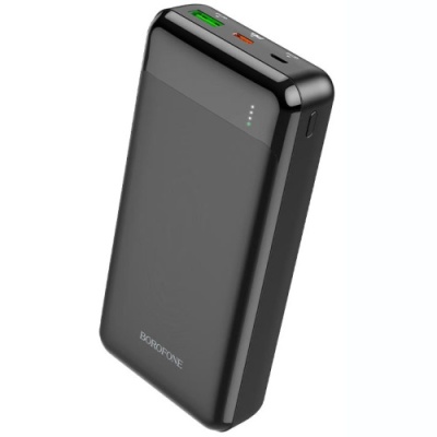 додаткова батарея power bank borofone bj19a 20000mah pd+qc3.0 (чорний) 