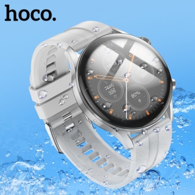 смарт-годинник hoco y7 pro (срібний) 