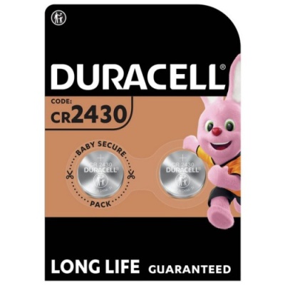 батарейка duracell 2430 (2шт) 