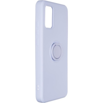 Купить силіконовий чохол soft silicone casevsmagnet ring для samsung a025 galaxy a02s - lavander онлайн