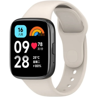 ремінець для xiaomi redmi watch 3 lite / 3 active (слонова кістка) 