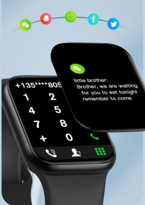 смарт-годинник xo m20 (чорний) 