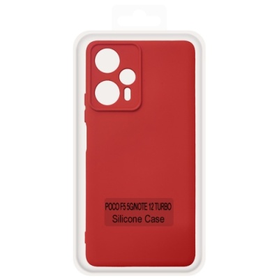 Купить чохол soft silicone case full для xiaomi poco f5 (red) онлайн