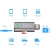 Bluetooth аудіо ресівер Earldom ET-BR12 BT5.3/USB/3,5mm/TF Card (Чорний)