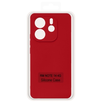 Купить чохол soft silicone case full для xiaomi redmi note 14 4g eu (164.84/78.15/8.16mm) (red) онлайн