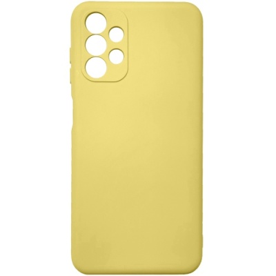 Купить силіконовий чохол soft silicone case для samsung a135 galaxy a13 4g (лимонний) онлайн