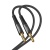 кабель aux xo nb-r175a 3.5mm to 3.5mm 1m (чорний) 