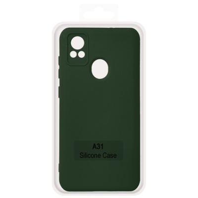 Купить чохол soft silicone case full для zte a31 (dark green) онлайн