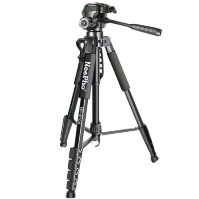 штатив neepho np-910a (знімний майданчик+тримач/чохол/57-210см) (чорний) 