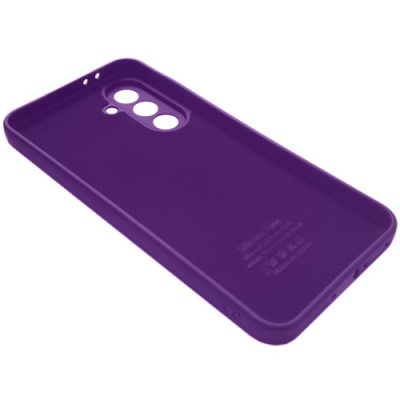 Купить чохол soft silicone case full для samsung a566 galaxy a56 5g (фіолетовий) онлайн