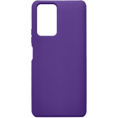 Купить силіконовий чохол soft silicone case для xiaomi redmi note 10/note 10s/poco m5s (фіолетовий) онлайн