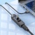 usb hub borofone dh6 (usb to usb2.0*3+rj45) 1,2м - чорний 