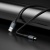 кабель hoco x86 silicone usb - microusb 2.4a/1m (чорний) 
