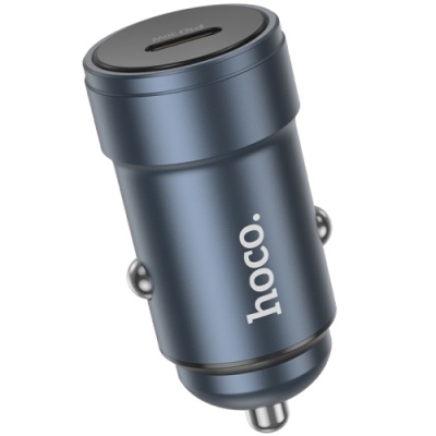 Автомобільний Зарядний Пристрій Hoco Z57 PD30W (1Type-C) (сірий)