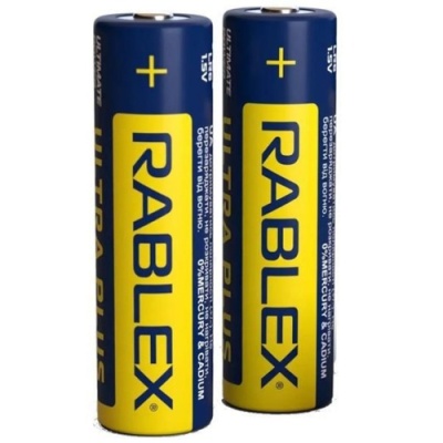 батарейка rablex lr6 aa ultra plus (2шт) 