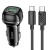 Автомобільний Зарядний Пристрій Hoco Z58A 1USB/1USB-C QC/PD48W + (Type-C - Type-C) (Чорний)