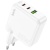Мережевий Зарядний Пристрій Hoco C115A PD65W+ QC3.0 (1USB/2Type-C) (білий) мережевий зарядний пристрій hoco c115a pd65w+ qc3.0 (1usb/2type-c) (білий)