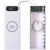 корпус multi-powerbank l20, під елементи 18650 до 20 шт, 22.5+15w, з бездротовою зарядкою та ліхтарем, білий 