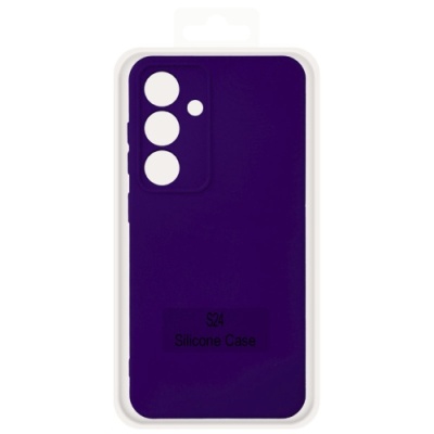 Купить чохол soft silicone case full для samsung s921 galaxy s24 (purple) онлайн