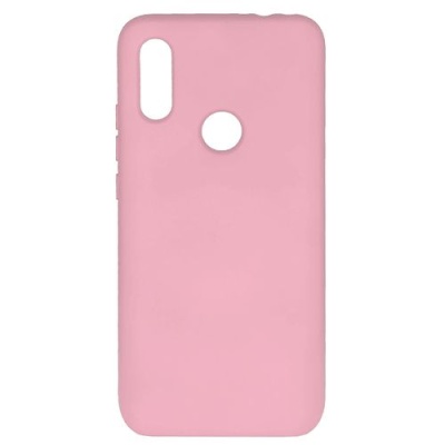Купить силіконовий чохол soft silicone case для xiaomi redmi 7 - pink онлайн