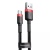 кабель baseus cafule usb - type-c 2.0a/3m (catklf-u91) (blak-red 
