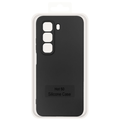 Купить чохол soft silicone case full для infinix hot 50 5g (black) онлайн