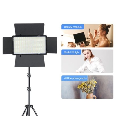 прямокутне студійне світло pro led 600 (10") (чорний) 