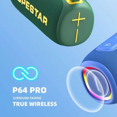 колонка hopestar p64 pro 60w (синій) 