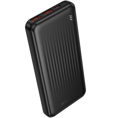 додаткова батарея power bank borofone bj80 clever 22.5w+pd20w 10000mah (чорний) 